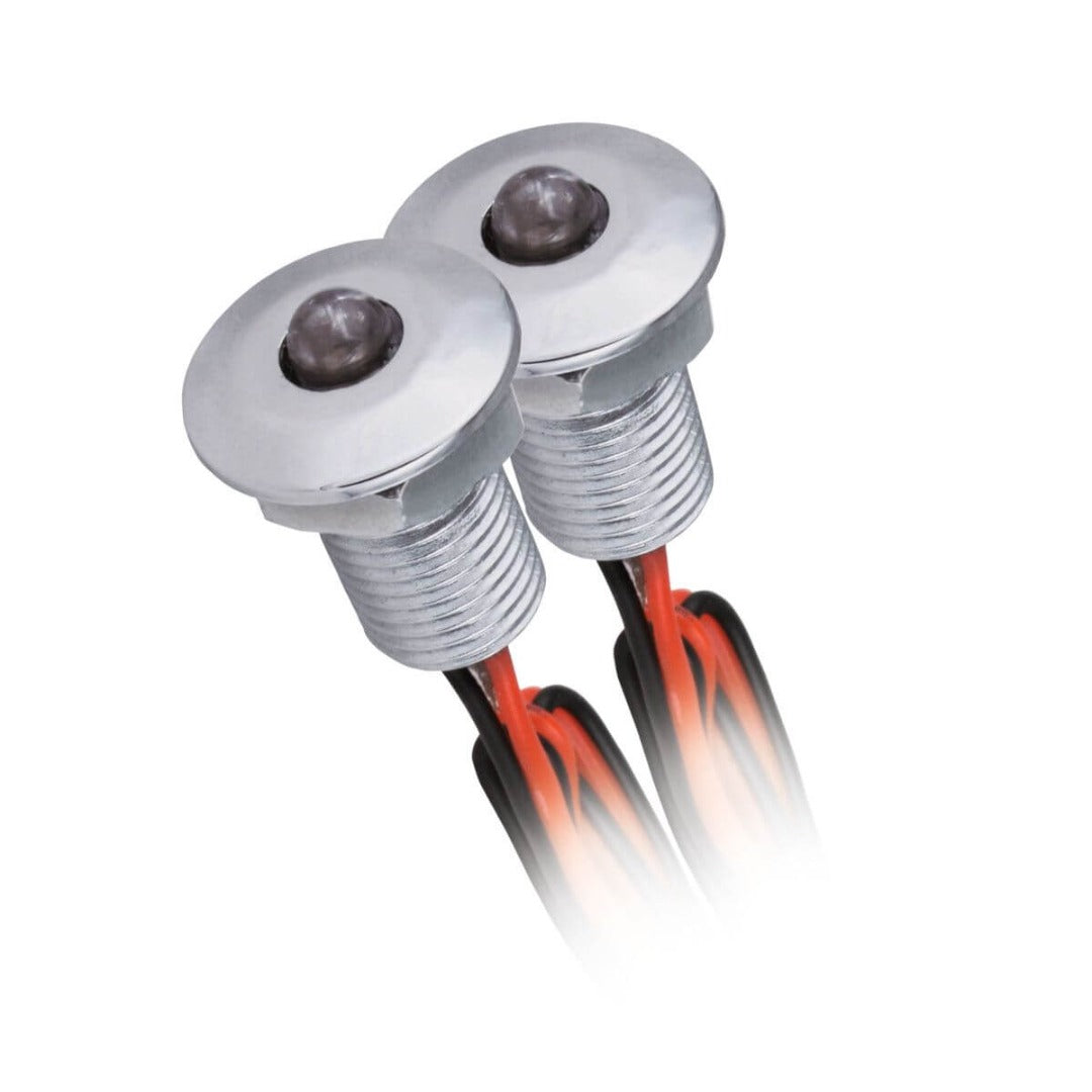 LED mini spotlights - Koud wit - IP68 - 12V - 2 stuks LED mini spotlights - Koud wit - IP68 - 12V - 2 stuks